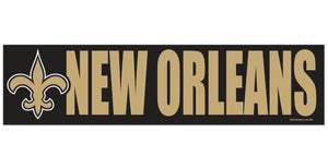 New Orleans Saints Decal Bumper Sticker - WinCraft