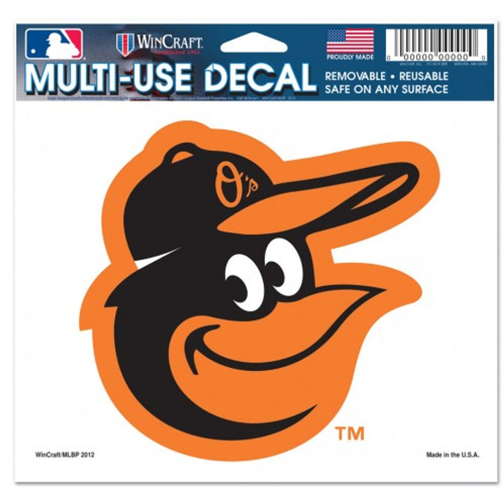 Baltimore Orioles Decal 5x6 Ultra Color - Wincraft