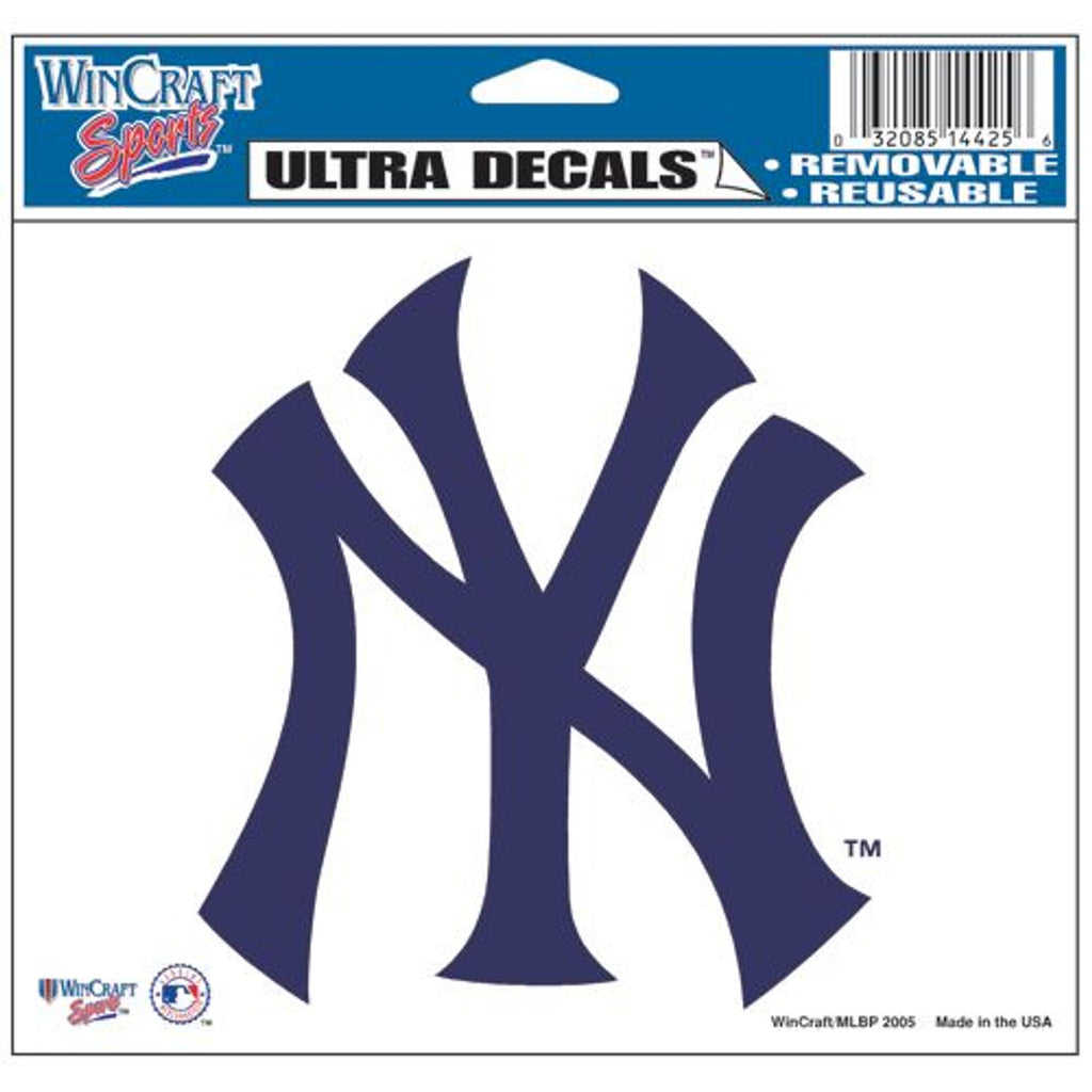 New York Yankees Decal 5x6 Ultra Color - Wincraft