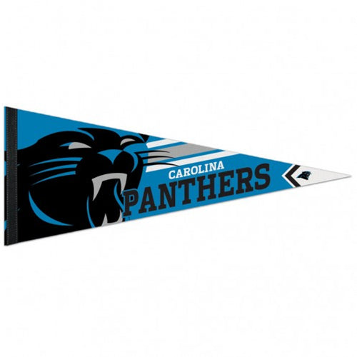Carolina Panthers Pennant 12x30 Premium Style - WinCraft