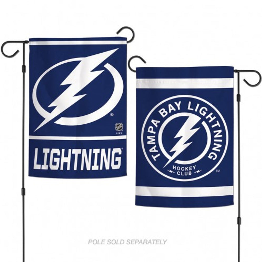 Tampa Bay Lightning Flag 12x18 Garden Style 2 Sided - Wincraft