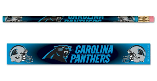 Carolina Panthers Pencil 6 Pack - WinCraft