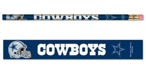 Dallas Cowboys Pencil 6 Pack - WinCraft