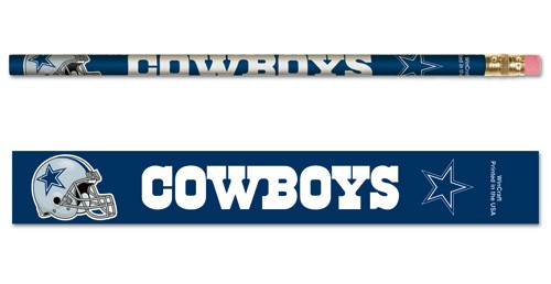 Dallas Cowboys Pencil 6 Pack - WinCraft