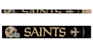 New Orleans Saints Pencil 6 Pack - WinCraft