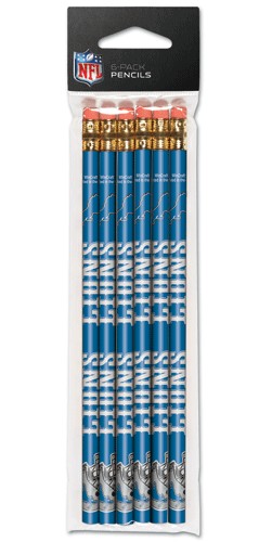 Detroit Lions Pencil 6 Pack - WinCraft