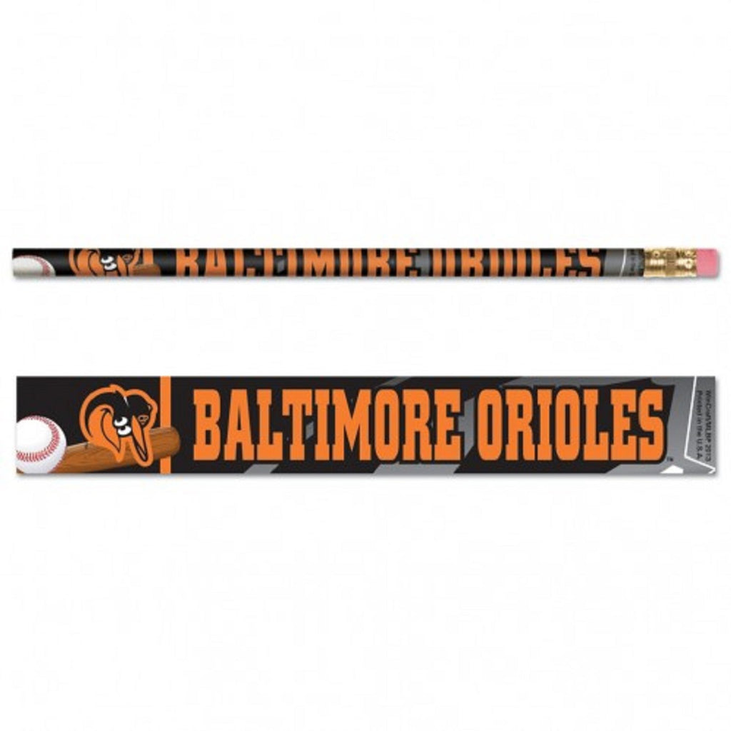 Baltimore Orioles Pencil 6 Pack - Special Order - Wincraft