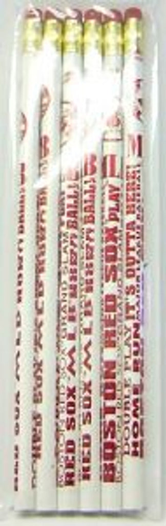 Boston Red Sox Pencil 6 Pack - Wincraft