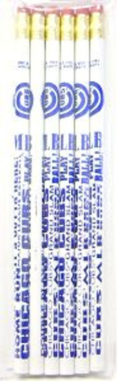 Chicago Cubs Pencil 6 Pack - WinCraft