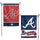 Atlanta Braves Flag 12x18 Garden Style 2 Sided - WinCraft