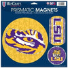 LSU Tigers Magnets 11x11 Prismatic Sheet - WinCraft