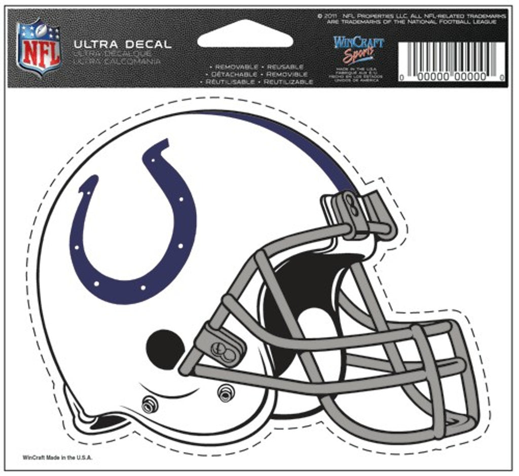 Indianapolis Colts Decal 5x6 Ultra Color - Wincraft