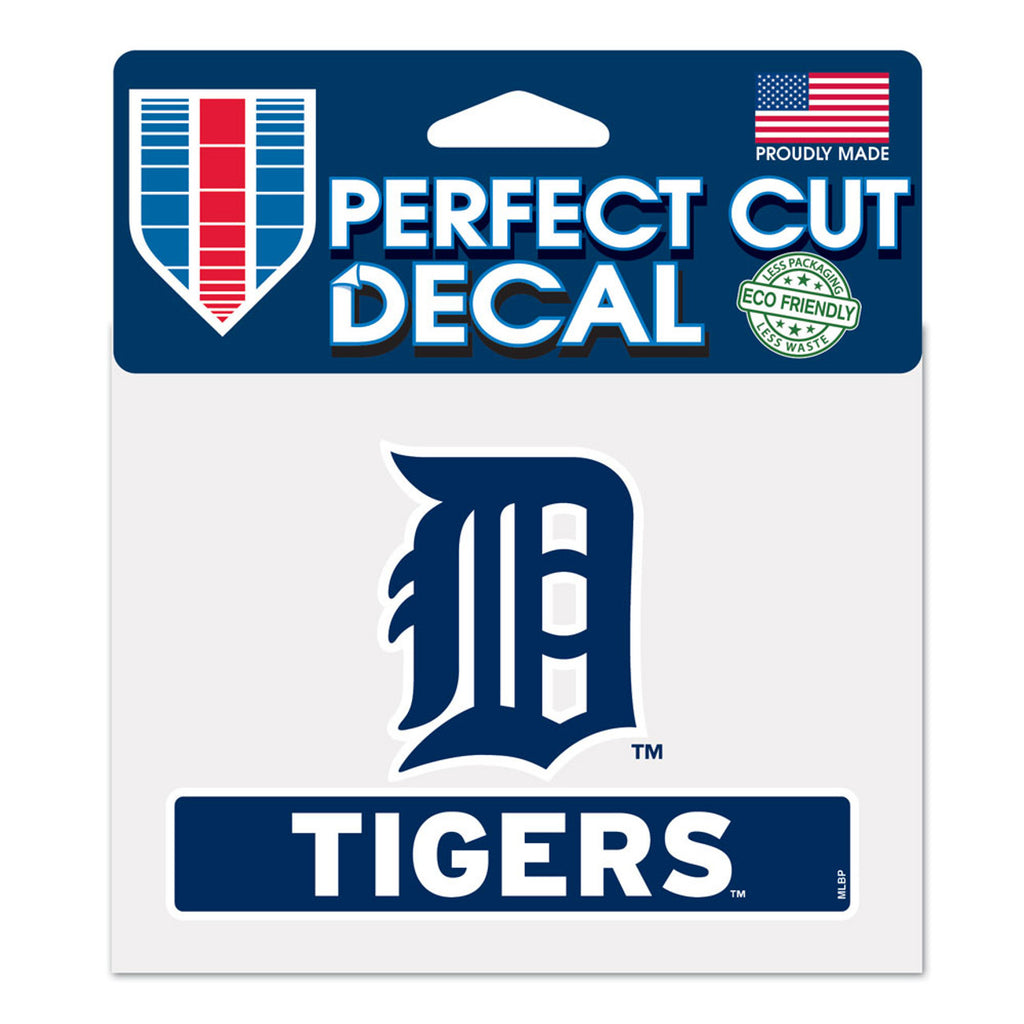 Detroit Tigers Decal 4.5x5.75 Perfect Cut Color - Special Order - Wincraft