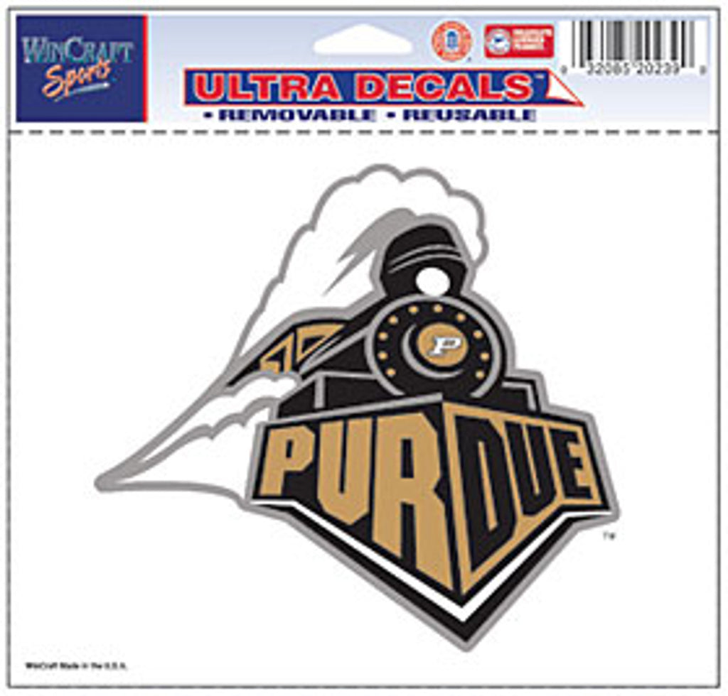 Purdue Boilermakers Decal 5x6 Ultra Color - Wincraft