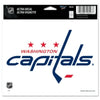 Washington Capitals Decal 5x6 Ultra Color - WinCraft