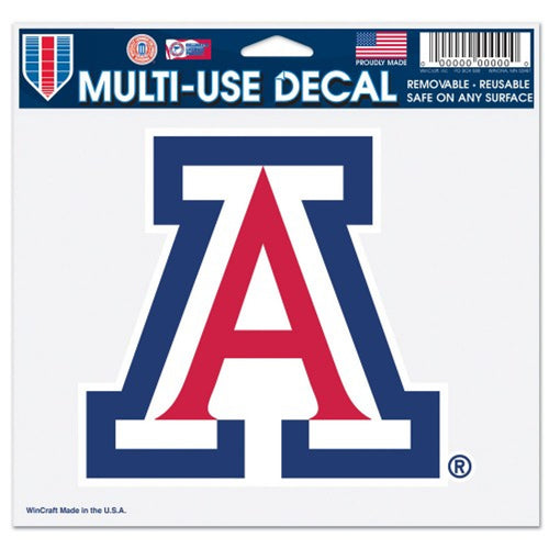 Arizona Wildcats Decal 5x6 Multi Use Color - WinCraft