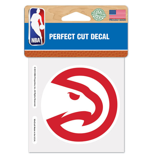 Atlanta Hawks Decal 4x4 Perfect Cut Color - WinCraft