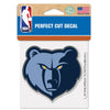 Memphis Grizzlies Decal 4x4 Perfect Cut Color - Wincraft