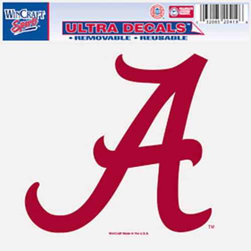 Alabama Crimson Tide Decal 5x6 Multi Use Color - WinCraft