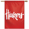 Nebraska Cornhuskers Banner 28x40 Vertical Logo Design - Wincraft