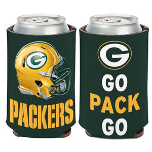 Green Bay Packers Can Cooler Slogan Design - WinCraft