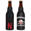 Nebraska Cornhuskers Bottle Cooler Blackshirt Design - Wincraft