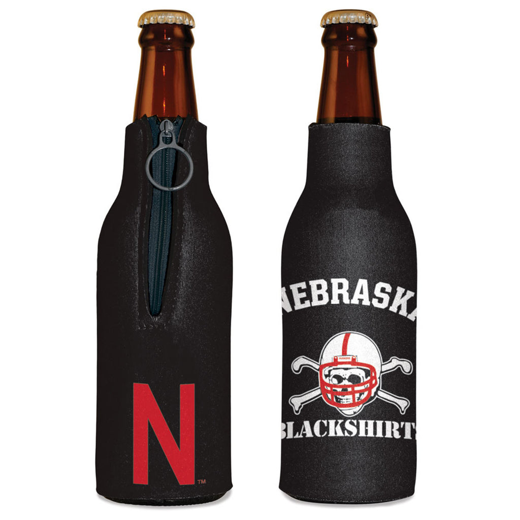 Nebraska Cornhuskers Bottle Cooler Blackshirt Design - Wincraft