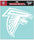 Atlanta Falcons Decal 8x8 Die Cut White - WinCraft