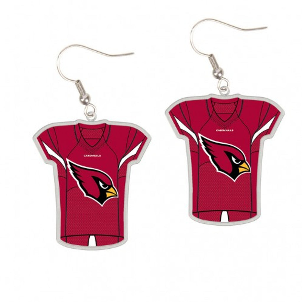 Arizona Cardinals Earrings Jersey Style - Special Order - Wincraft