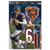 Chicago Bears Decal 11x17 Multi Use Jay Cutler CO - 0.25
