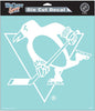 Pittsburgh Penguins Decal 8x8 Die Cut White - Wincraft