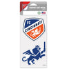 FC Cincinnati Decal 4x4 Perfect Cut Set of 2 - WinCraft