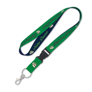 Notre Dame Fighting Irish Lanyard with Detachable Buckle Alternate Design - WinCraft