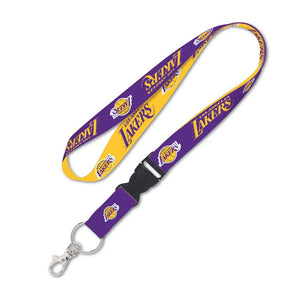 Los Angeles Lakers Lanyard with Detachable Buckle Two Color - WinCraft