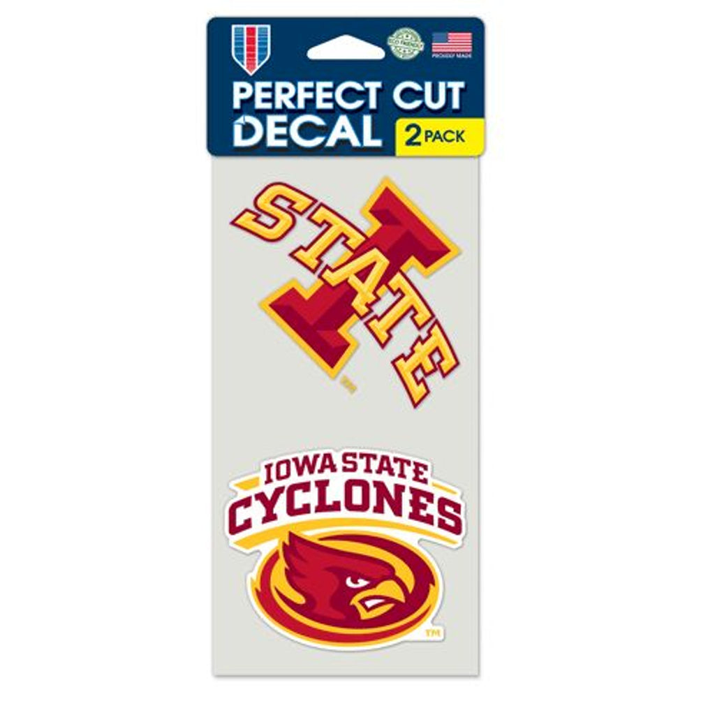 Iowa State Cyclones Set of 2 Die Cut Decals - Wincraft