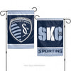 Sporting Kansas City Flag 12x18 Garden Style 2 Sided - WinCraft