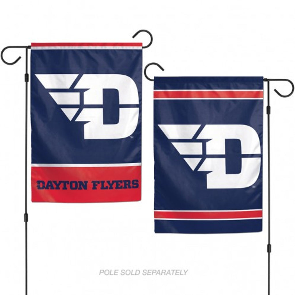 Dayton Flyers Flag 12x18 Garden Style 2 Sided - Special Order - Wincraft