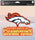 Denver Broncos Decal 8x8 Perfect Cut Color Super Bowl 50 Champion Design CO - WinCraft