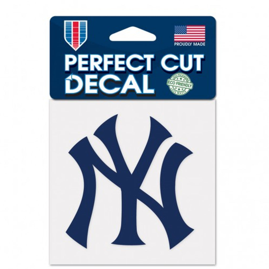 New York Yankees Decal 4x4 Perfect Cut Color - Wincraft
