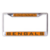Cincinnati Bengals License Plate Frame - Inlaid - Special Order - Wincraft