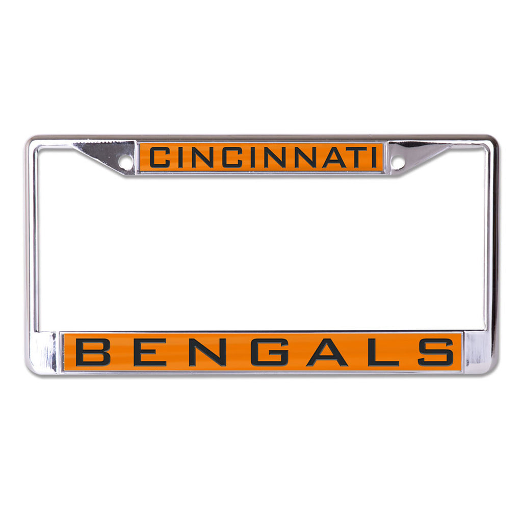 Cincinnati Bengals License Plate Frame - Inlaid - Special Order - Wincraft