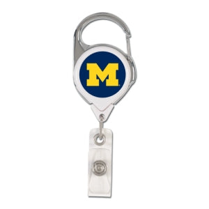 Michigan Wolverines Retractable Premium Badge Holder - WinCraft
