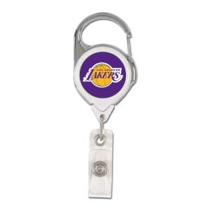 Los Angeles Lakers Retractable Premium Badge Holder - WinCraft