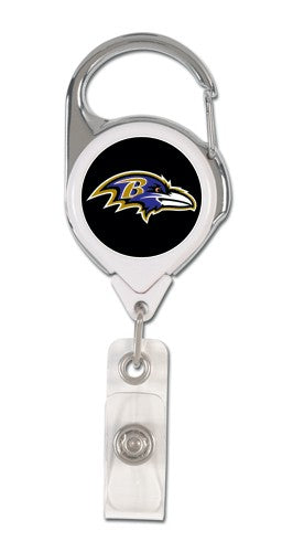 Baltimore Ravens Retractable Premium Badge Holder - Wincraft