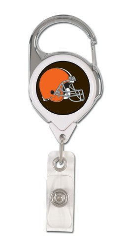 Cleveland Browns Retractable Premium Badge Holder - WinCraft
