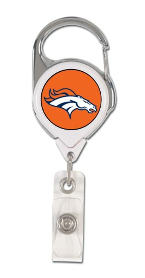 Denver Broncos Retractable Premium Badge Holder - WinCraft