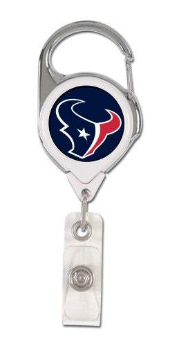 Houston Texans Retractable Premium Badge Holder - WinCraft