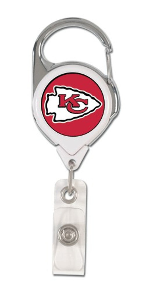 Kansas City Chiefs Retractable Premium Badge Holder - Wincraft