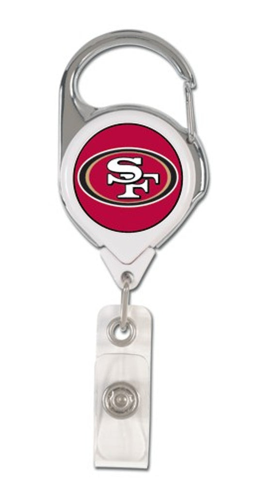 San Francisco 49ers Retractable Premium Badge Holder - Wincraft