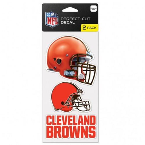 Cleveland Browns Set of 2 Die Cut Decals - WinCraft